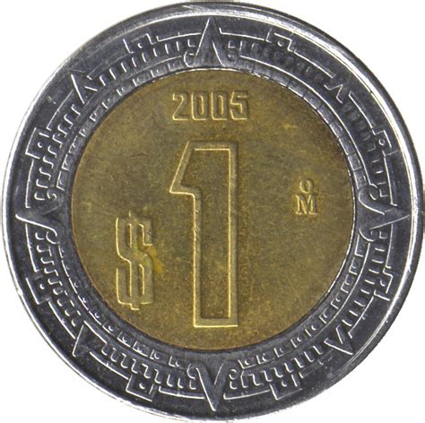 $1 to mexican peso.